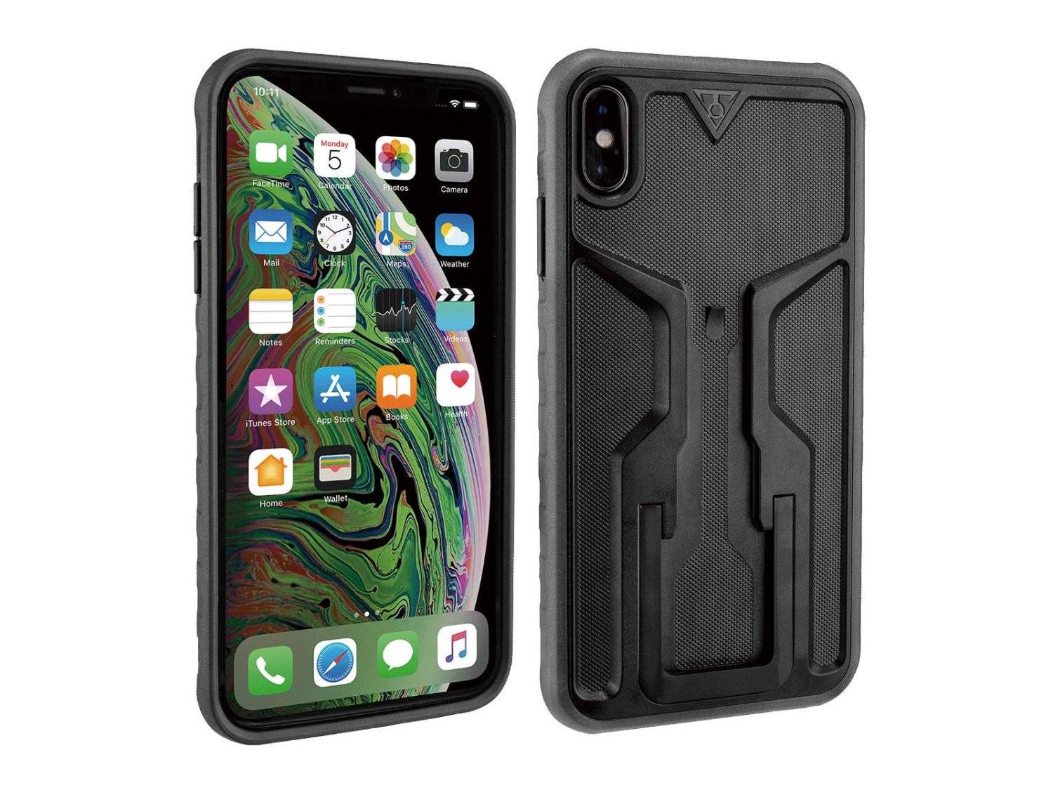 Купить чехол для смартфона topeak ridecase only, works with iphone xs max,  черно-серый, trk-tt9858bg, цена в интернет магазине Навелосипеде.рф